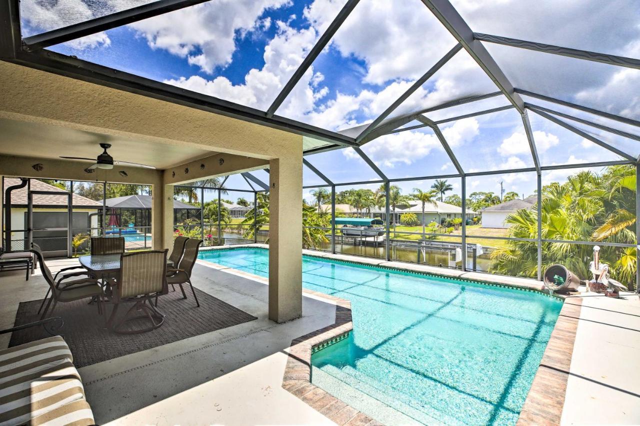 Cape Coral Canalfront Home With Pool And Dock Экстерьер фото