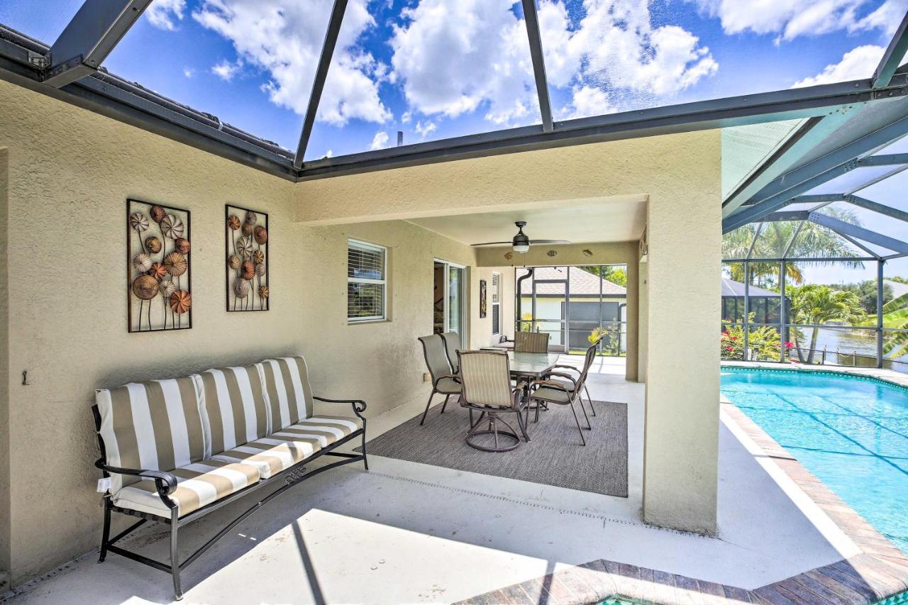 Cape Coral Canalfront Home With Pool And Dock Экстерьер фото