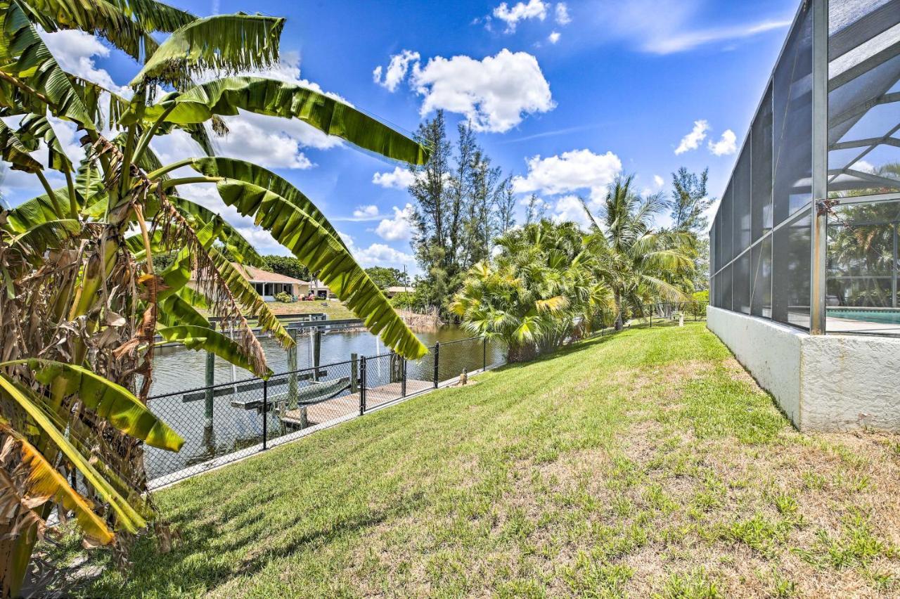 Cape Coral Canalfront Home With Pool And Dock Экстерьер фото