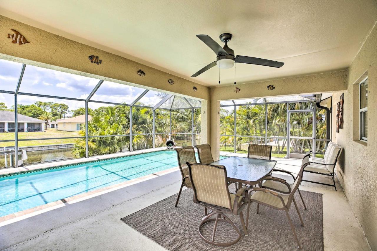 Cape Coral Canalfront Home With Pool And Dock Экстерьер фото