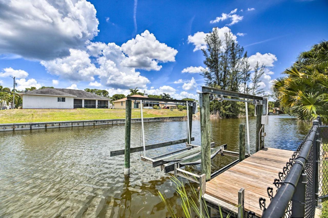 Cape Coral Canalfront Home With Pool And Dock Экстерьер фото