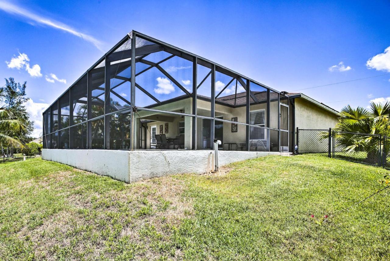 Cape Coral Canalfront Home With Pool And Dock Экстерьер фото